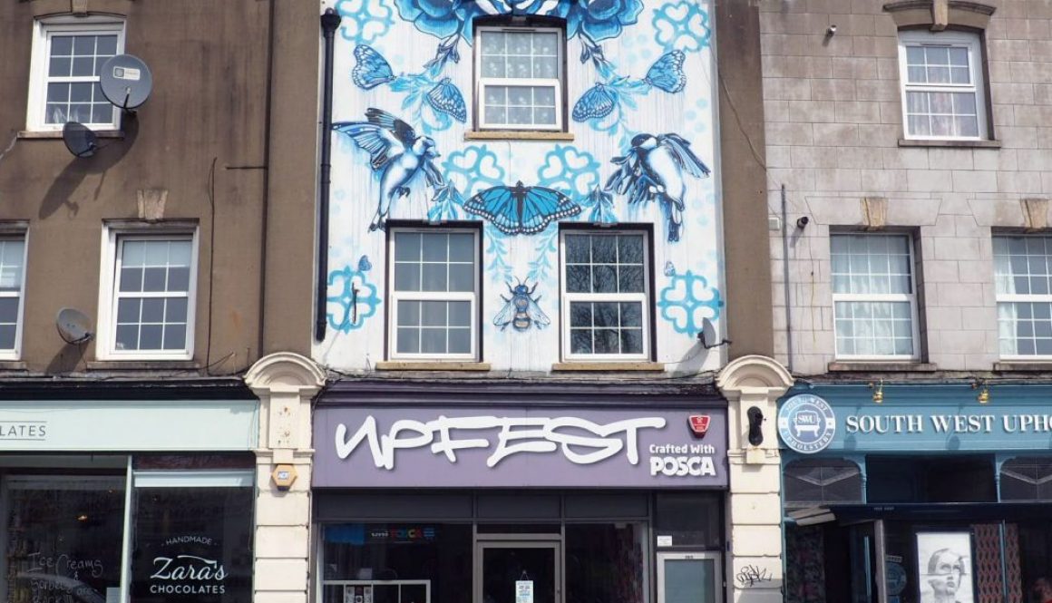 Upfest Bristol Learning about street art